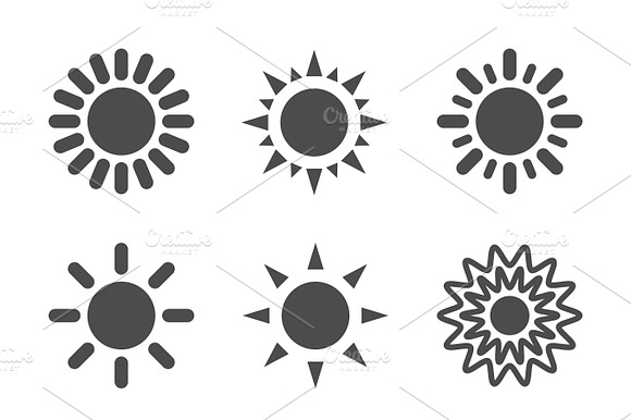 Sun Icon.