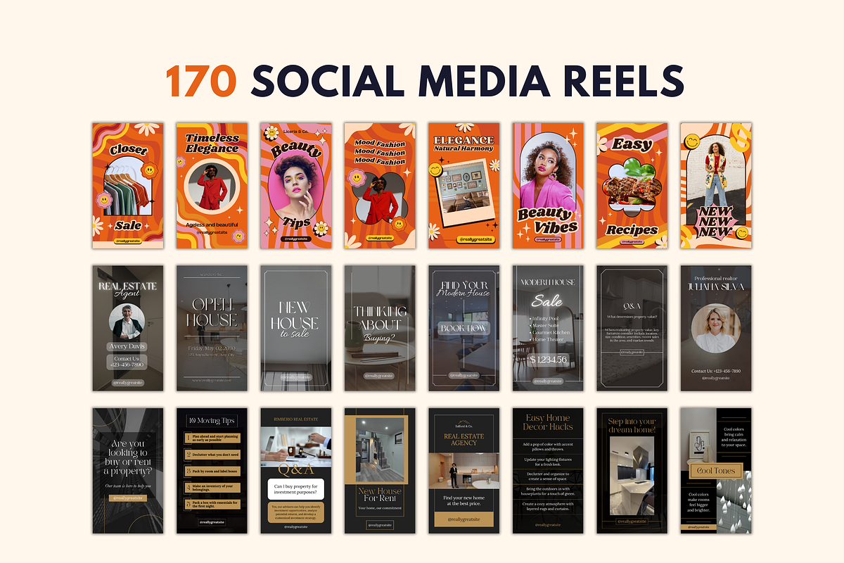 4,400+ Social Media Templates Bundle, a Templates & Theme by TemplateCastleStore (Photo 5 of 9)
