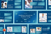 Medical Center & Healthcare Network, a Presentation Template by Claymoon Lab (Thumbnail 2 of 7)