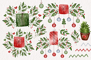 Watercolor Christmas Gnome Bundle, a Seasonal Illustration by Red Ink (Thumbnail 9 of 10)