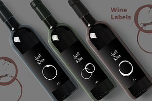 Wine Labels, a Templates & Theme by MHLY