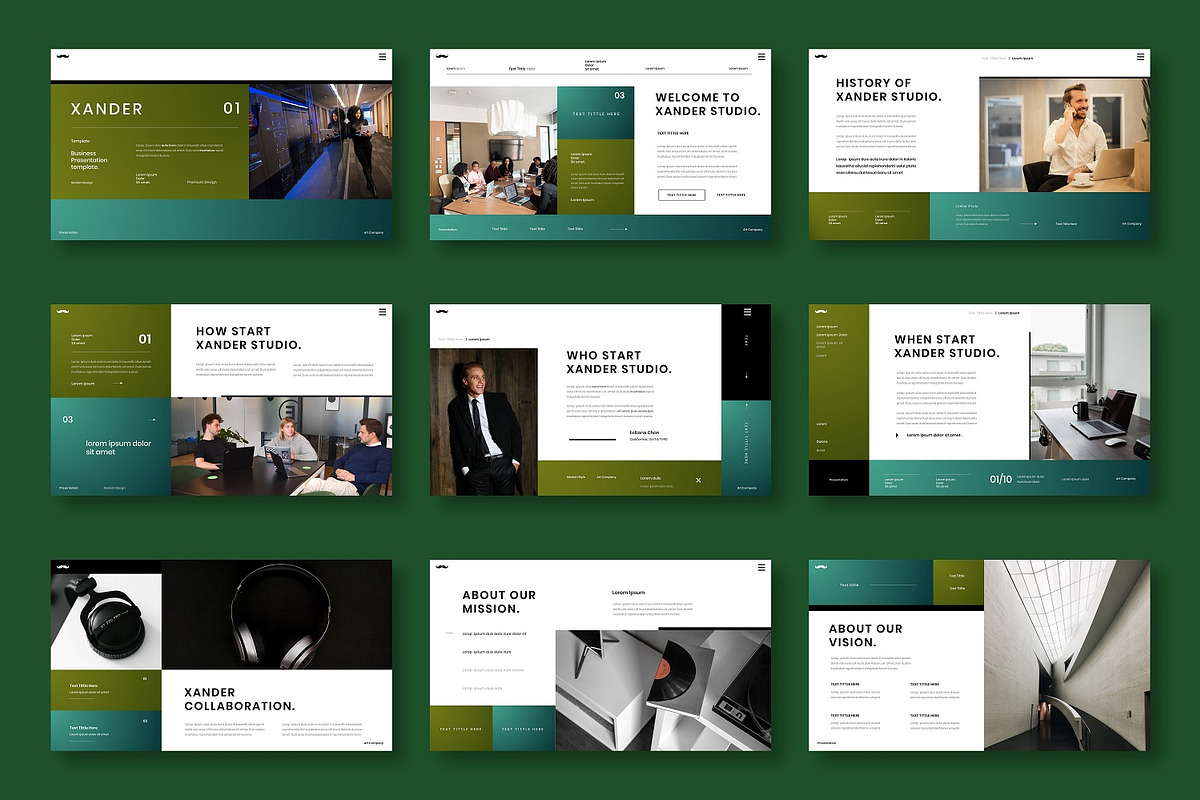 Xander – Business Keynote, a Presentation Template by Dens Creative Studio (Photo 2 of 6)