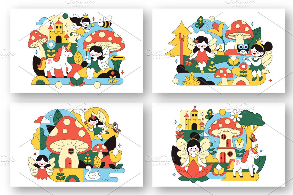 10 Fairy Illustration, a Person Illustration by denayunebgt (Photo 2 of 4)