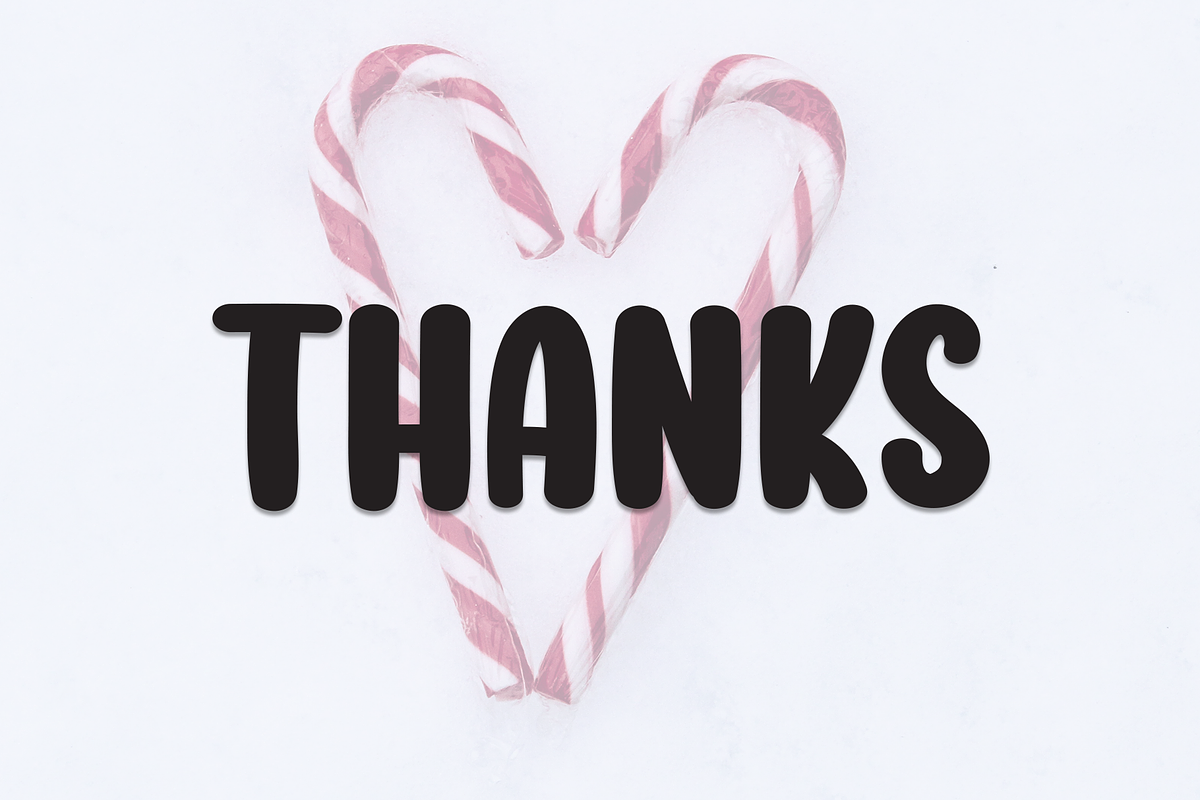 Candy Cane | Script Font, a Script Font by Scratchones (Photo 8 of 8)