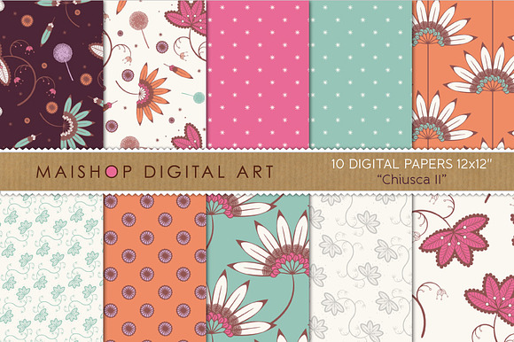 Digital Paper Chiusca Set 02 preview 4
