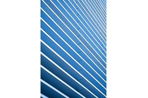 Blue building facade displaying, an Architecture Photo by volodymyrshtun13795
