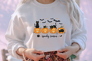 Spooky Season PNG Halloween Pumpkin, an Illustration by designcity5 (Thumbnail 5 of 8)