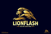 Lion Atack Logo, a Branding & Logo Template by Kongstones_std (Thumbnail 2 of 5)