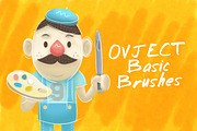 OVJECT Basic Brushes : Stylus Only, a Brush Add-On by OVJECT (Thumbnail 1 of 7)