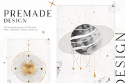 Gentle cosmos - celestial collection, a Texture Illustration by Pamyatka Shop (Thumbnail 3 of 20)