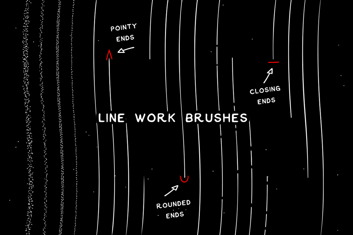 Stipple Master AI & PS Brushes preview 4