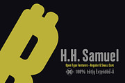 H.H. Samuel -2 fonts-, a Sans Serif Font by deFharo (Thumbnail 2 of 6)