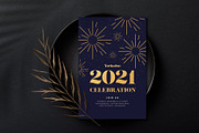 2021 New Year Party Chic Invitation, a Poster Template by Bordo (Thumbnail 2 of 2)