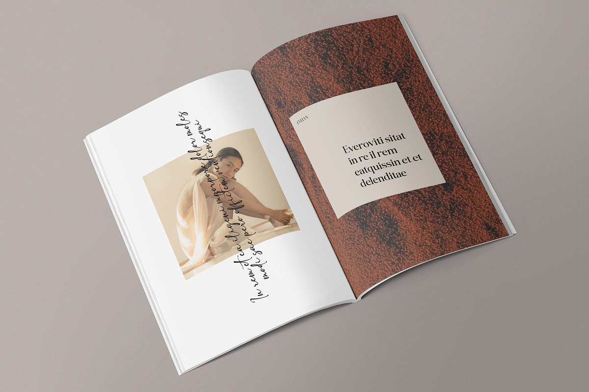 Evelyn Editorial Lookbook, a Magazine Template by slidestock55 (Photo 8 of 9)