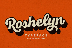 Roshelyn Typeface