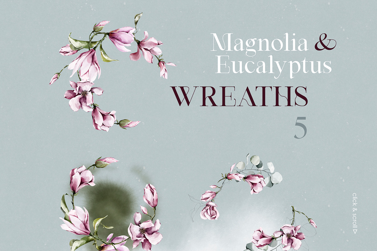 Magnolia & Eucalyptus. Watercolor, an Object Illustration by Colden Blue (Photo 9 of 15)
