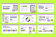 Minimalist Portfolio - Google Slides, a Presentation Template by QR Design Studio (Thumbnail 2 of 3)