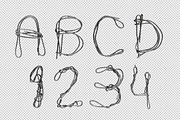 Wire Font, a Font by Handmadefont (Thumbnail 9 of 9)