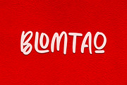 BLOMTAO Brush Font, a Handwritten Font by NTC Graphic (Thumbnail 1 of 8)