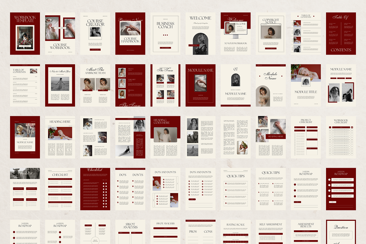 Canva Workbook Template for Coaches, a Magazine Template by Branding Babe Co. (Photo 7 of 10)