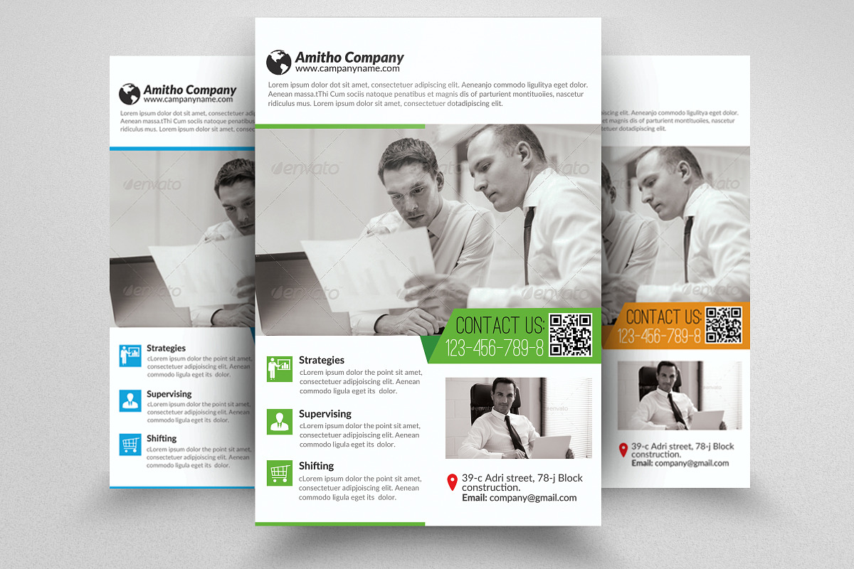 Business Industry Flyer Template, a Flyer Template by Business Flyers