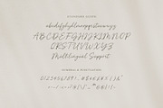 Miltona Elegant Script Font, a Script Font by Seagulls Creative (Thumbnail 9 of 10)