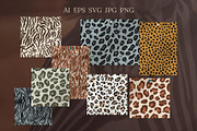 Wilder Patterns: 25 Animal Prints, a Pattern Graphic by IuliiaSavko (Thumbnail 6 of 17)