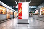Urban Street Billboard Mockup Bundle, an Advertising Mockup by Mego-studio (Thumbnail 9 of 11)