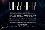 Crazy Party | Club & Deejay Flyer, a Flyer Template by GIGA-TEMPLATE (Thumbnail 7 of 7)