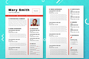 Eye-Catching Resume Design, a Stationery Template by ResumeInventor (Thumbnail 2 of 7)