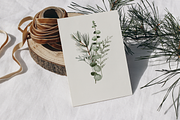 Winter aesthetic - watercolor set, a Seasonal Illustration by Youksy (Thumbnail 4 of 12)