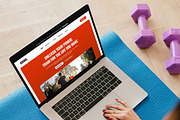 Sport Club Landing Page UI Layout, a Landing Page Template by twinstd (Thumbnail 5 of 5)