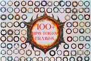 Exclusive DnD RPG Token Border Frame, an Object Graphic by Agnesagraphic (ID 95) (Thumbnail 1 of 10)