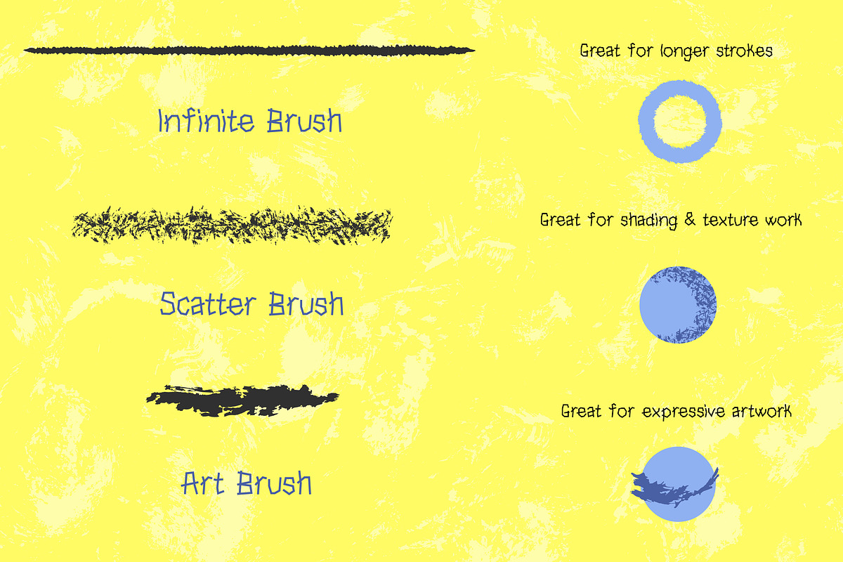 Savage Strokes for Adobe Illustrator, a Brush Add-On by Guerillacraft (Photo 4 of 8)