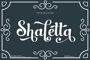 Shaletta Script
