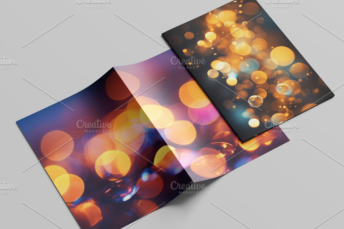 Bokeh lights. 46 images, an Abstract Photo by Handmadefont (Photo 9 of 11)