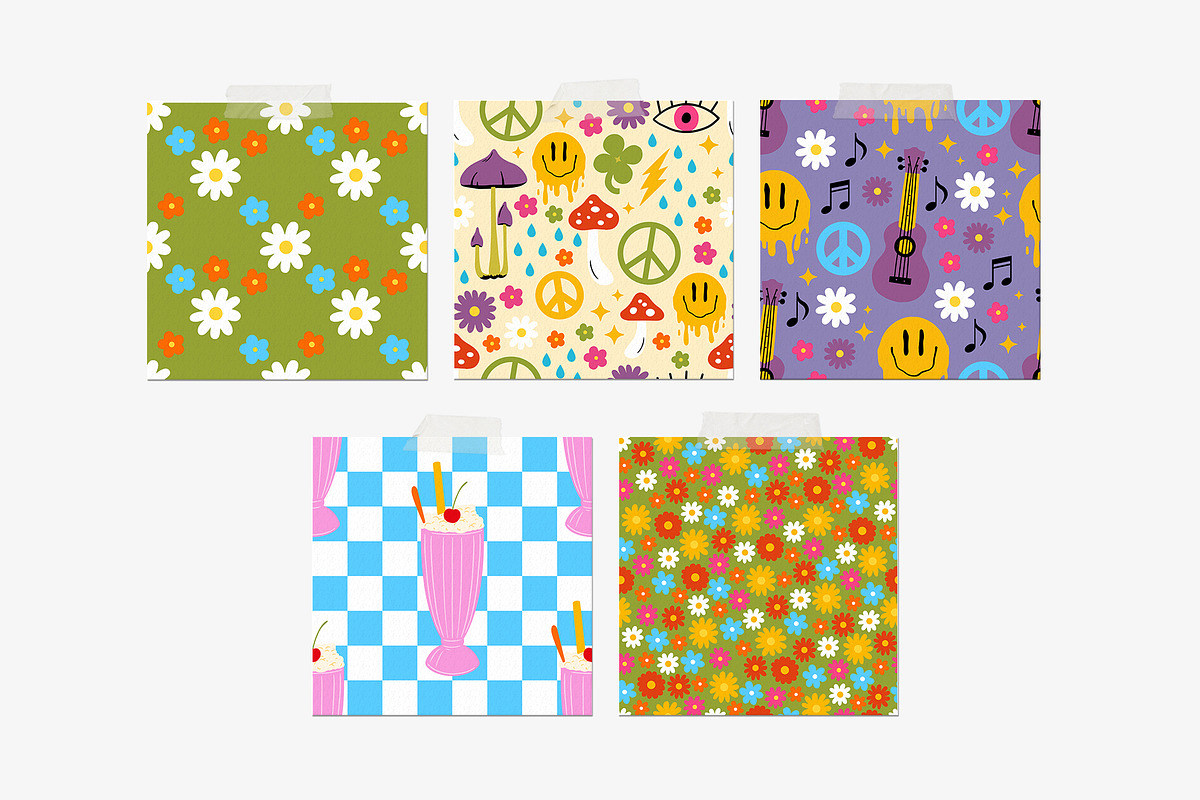 RETRO VIBES Graphics Bundle, a Person Illustration by Katerina Osa (Photo 21 of 23)