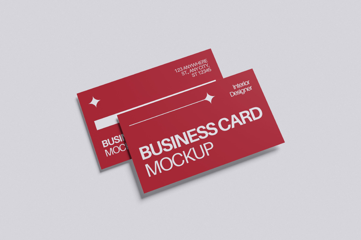 Business Card Mockup Bundle Set, an Advertising Mockup by Rielismee (Photo 5 of 5)