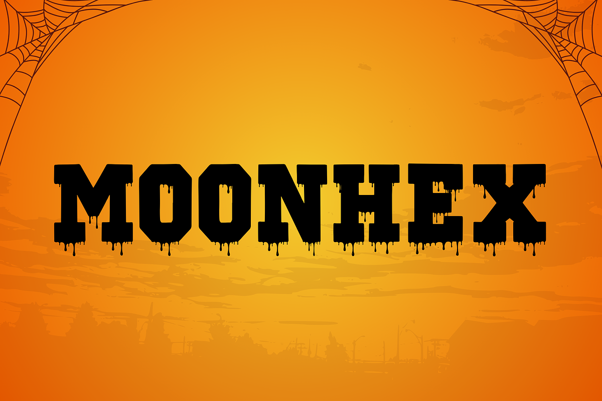 Blockton Halloween, a Slab Serif Font by Dm Studio (Photo 3 of 10)