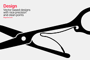 Scissors - Modern Graphics, an Object Illustration by illugrama (Thumbnail 3 of 6)