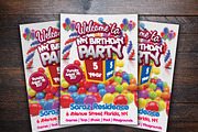 Kids Birthday Party Event Card, an Invitation Template by Design Addict (Thumbnail 2 of 3)