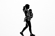 loving mother and children, a Person Illustration by Amazin_art (Thumbnail 17 of 46)