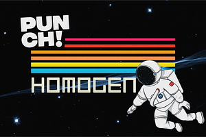 Homogen font