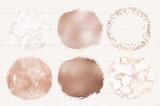 Nude Tone Watercolor Circles, an Object Graphic by Indie Grace Design (Thumbnail 2 of 4)
