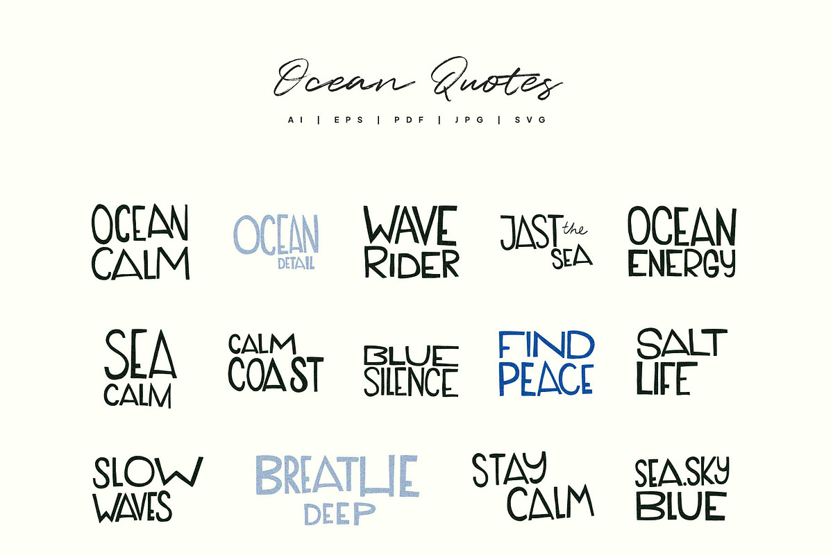 Ocean Vibe | Poster Builder, an Object Graphic by KetteCreate (Photo 17 of 18)