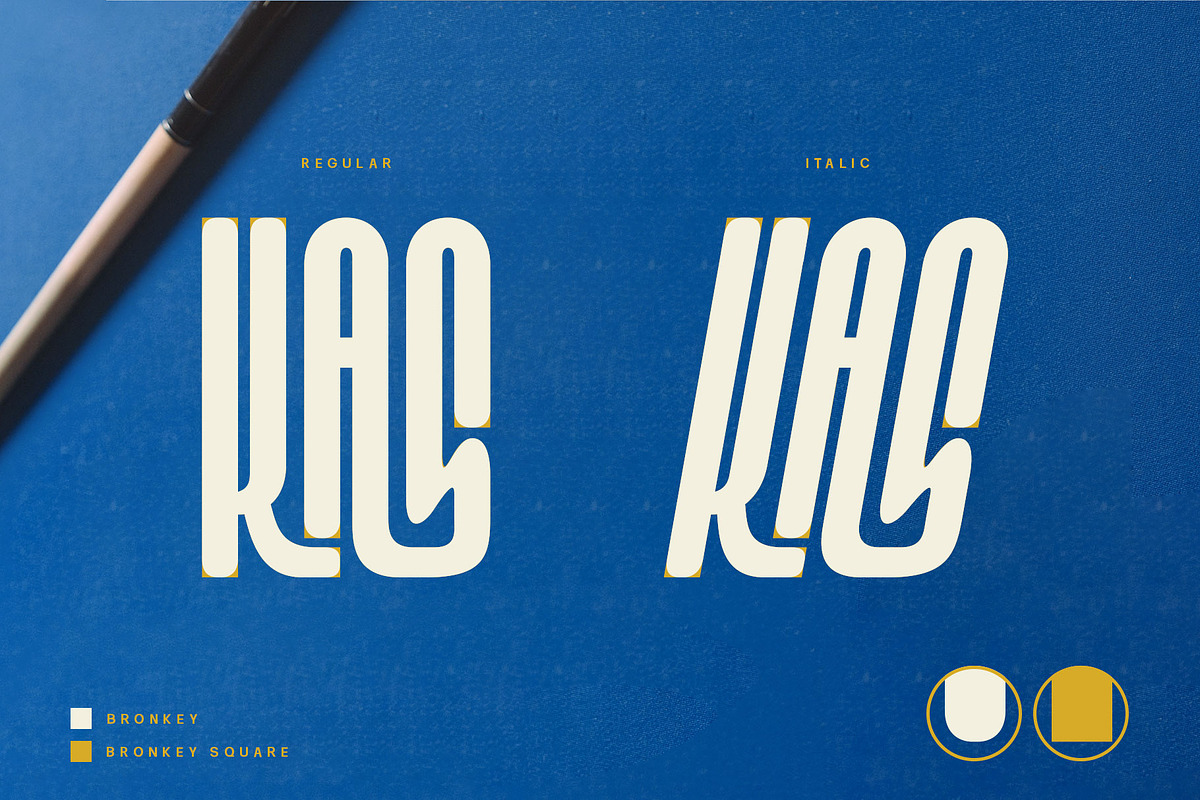 BRONKEY Typeface, a Sans Serif Font by alit design (Photo 21 of 22)