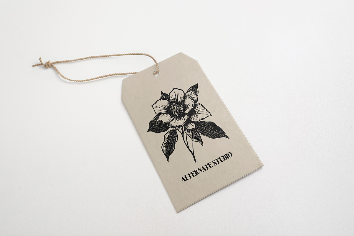 Hang Tag Mockup, a Mockup by Alternate Studio (Photo 2 of 3)