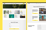 Travel Agency Figma Template, an UI Kit Template by Rozepaars Design (Thumbnail 5 of 5)