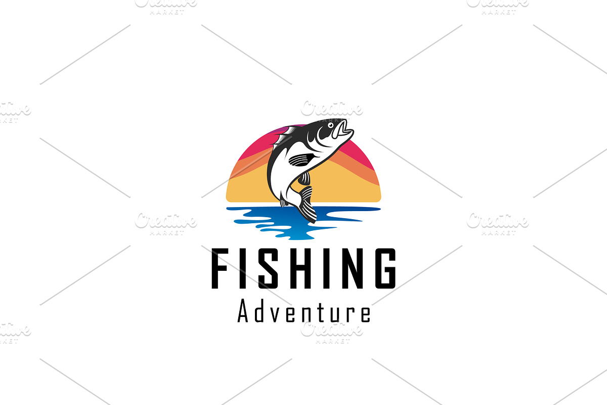 Fishing Adventure Logo Design, a Branding & Logo Template by AlvinStd