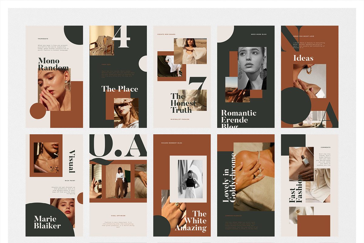 FRENCH Instagram Stories, a Social Media Template by Aprilea (Photo 7 of 7)